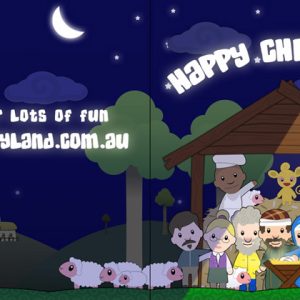 Free Happyland Christmas Cards-0